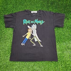 Rick-and-Morty Shirt Womens Large 20x24 Black